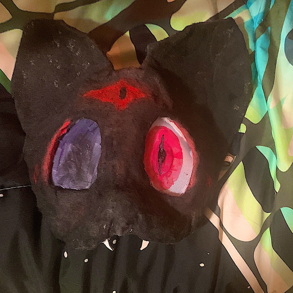 Halloween Bat Mask Kids Therian